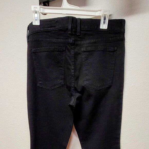 Women's Pistola bootcut Jeans size 31 black/onyx five pockets high rise stretchi - Picture 5 of 8